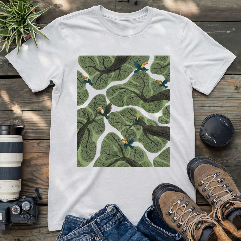 Toucan In Jungle T-shirt