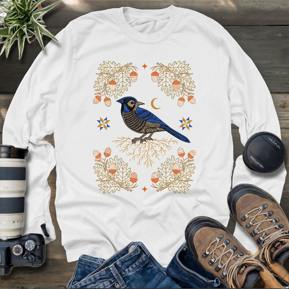Blue Jay Chestnuts Long Sleeve T-shirt