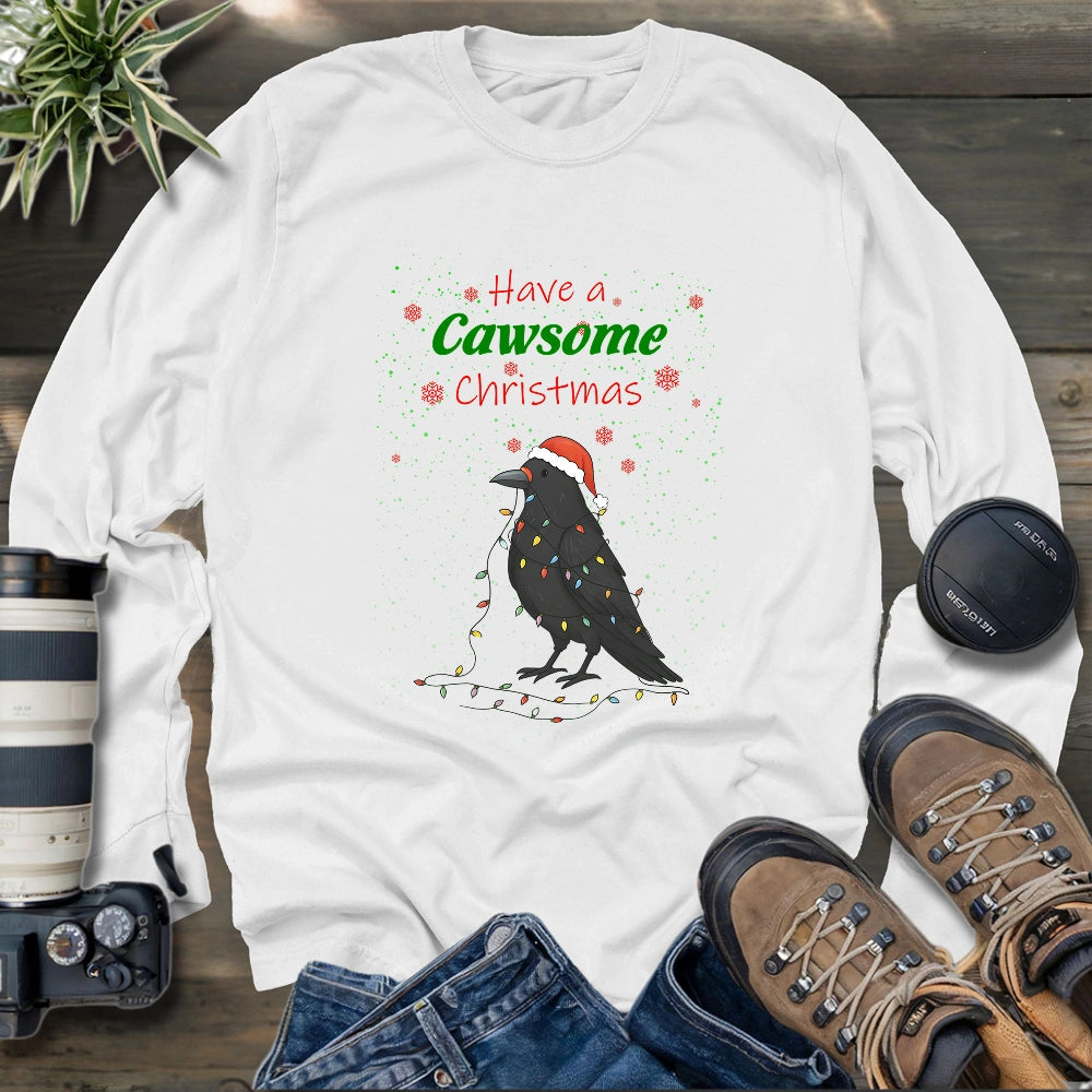 Cawsome Christmas Long Sleeve T-shirt