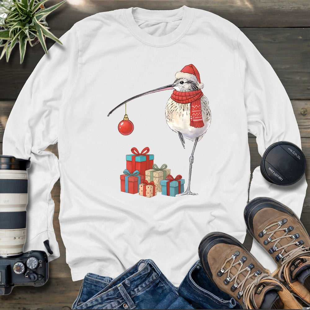 Curlew Holding Ornament Long Sleeve T-shirt