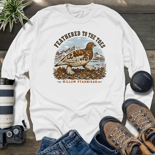 Feathered To The Toes Long Sleeve T-shirt
