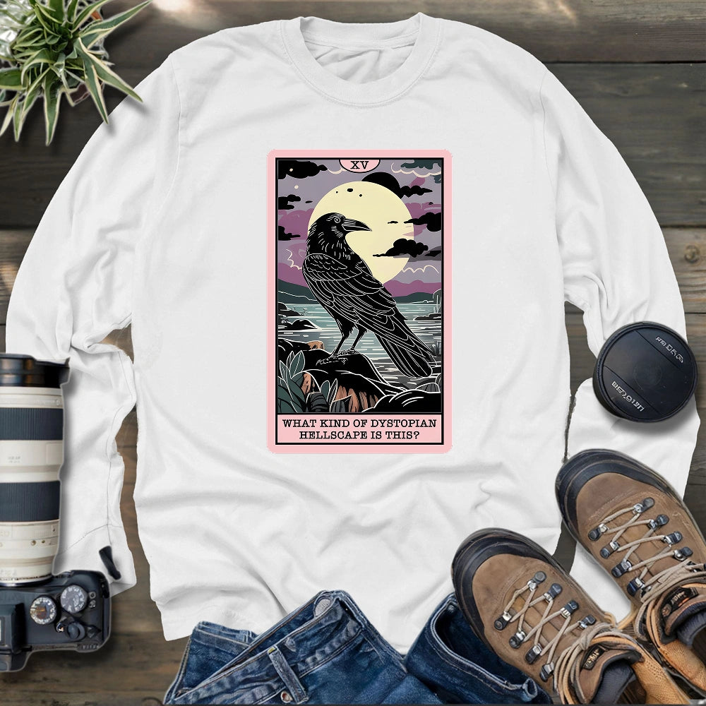Hellscape Raven Long Sleeve T-shirt