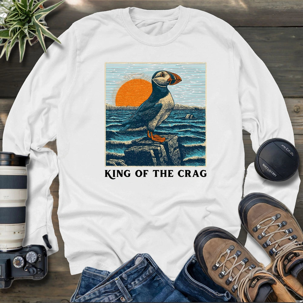 King Of The Crag Long Sleeve T-shirt