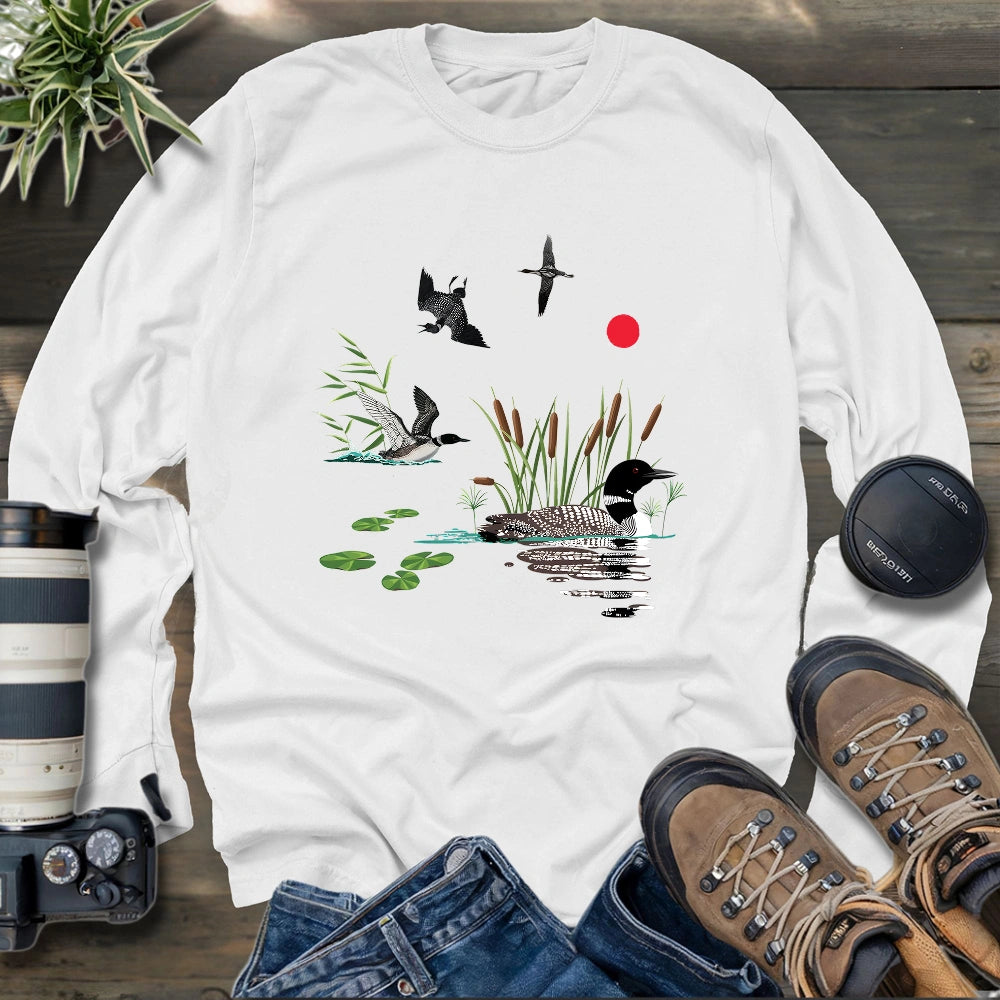 Loon Landing Long Sleeve T-shirt