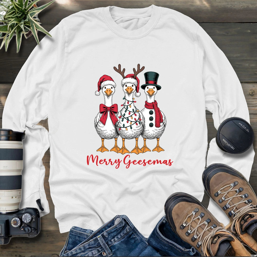 Merry Geesemas Long Sleeve T-shirt