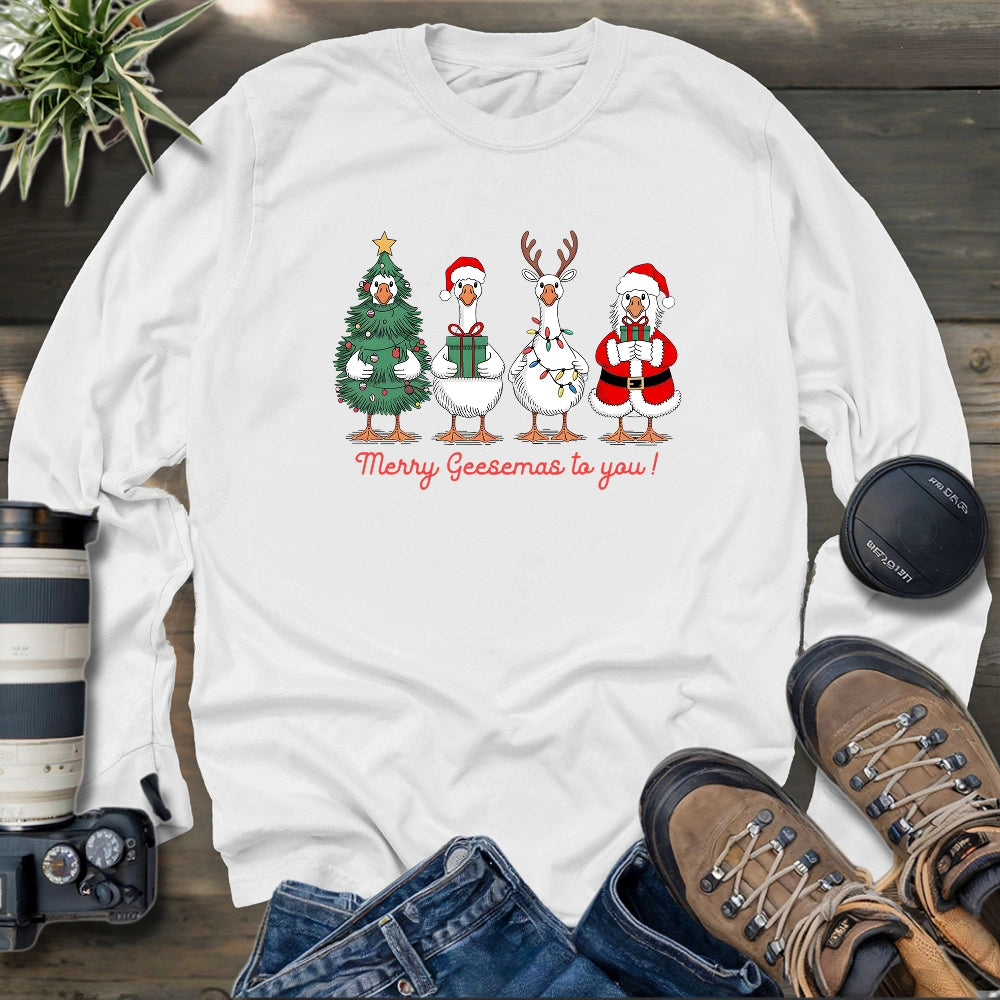 Merry Geesemas To You Long Sleeve T-shirt