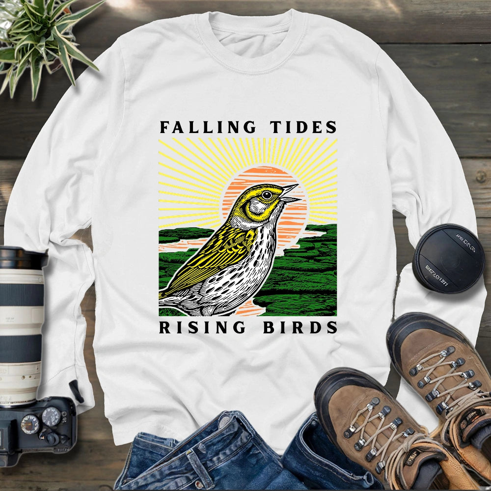 Protect Saltmarsh Sparrow  Long Sleeve T-shirt