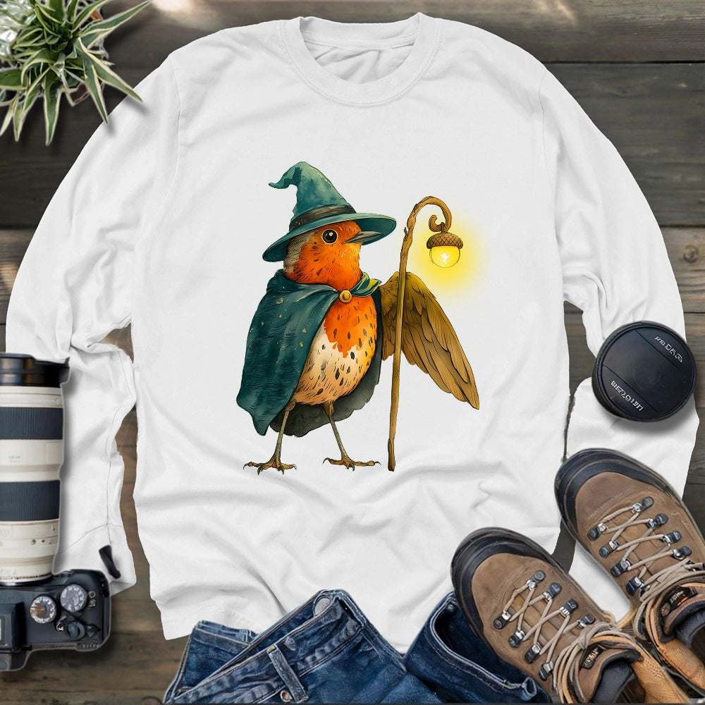 Robin the Wizard Long Sleeve T-shirt