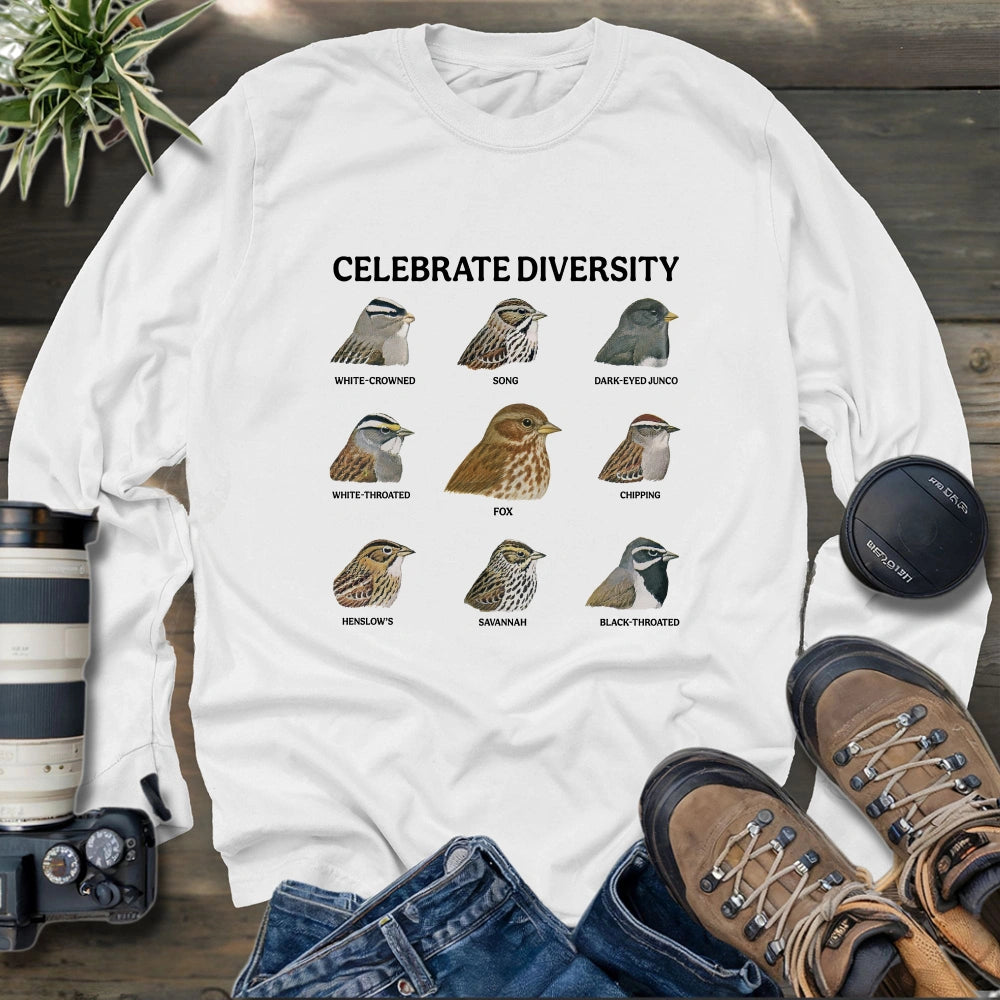 Sparrow Diversity Long Sleeve T-shirt