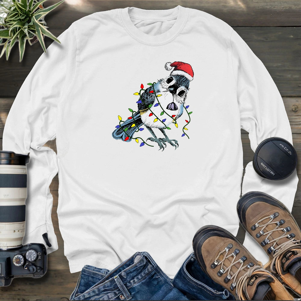 The Festive Stare Long Sleeve T-shirt