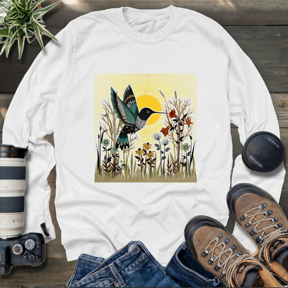 The Morning Hummer Long Sleeve T-shirt