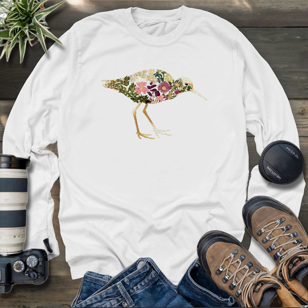 Yellowlegs Made By Flowers Long Sleeve T-shirt