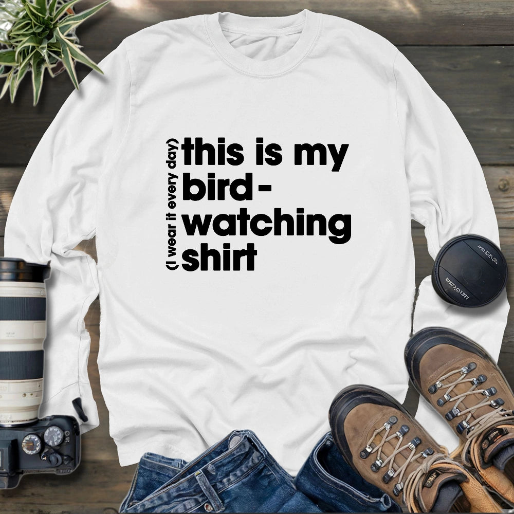 My Bird-watching Long Sleeve T-shirt