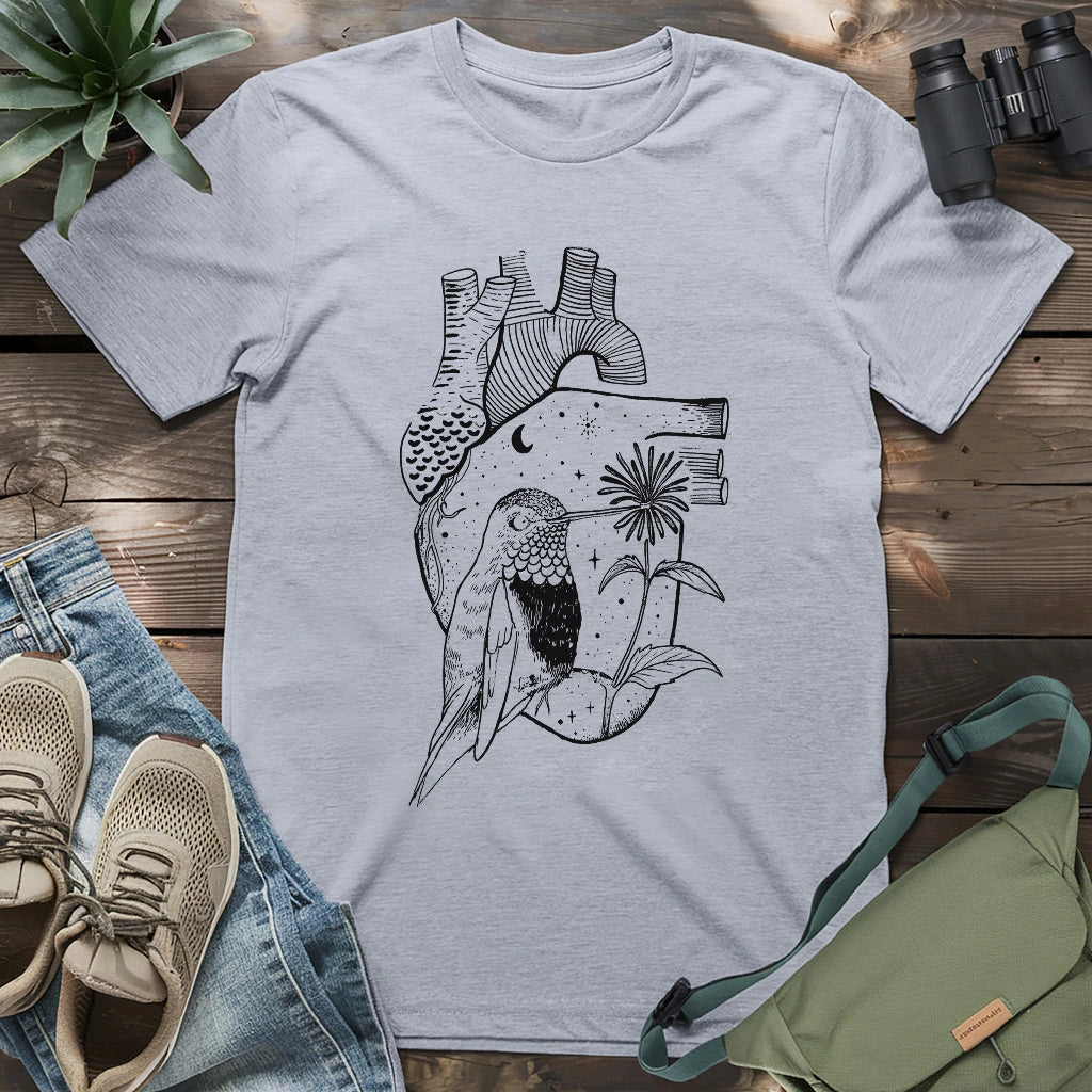 Heart Full of a Hummingbird T-shirt