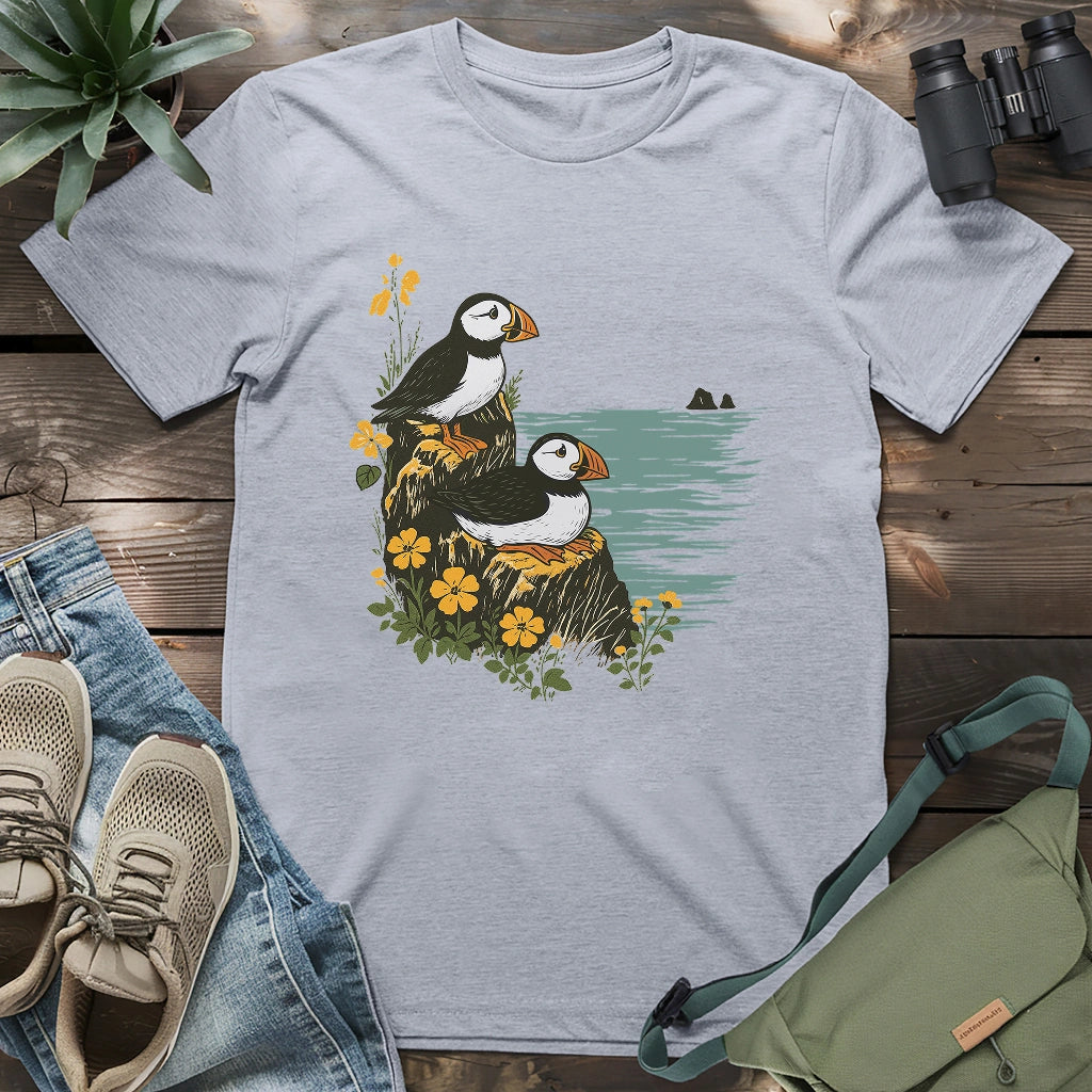 Peaceful Puffins T-shirt