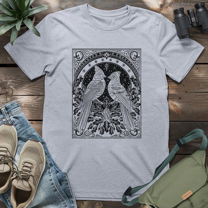 Regal Cardinal Lovebirds T-shirt