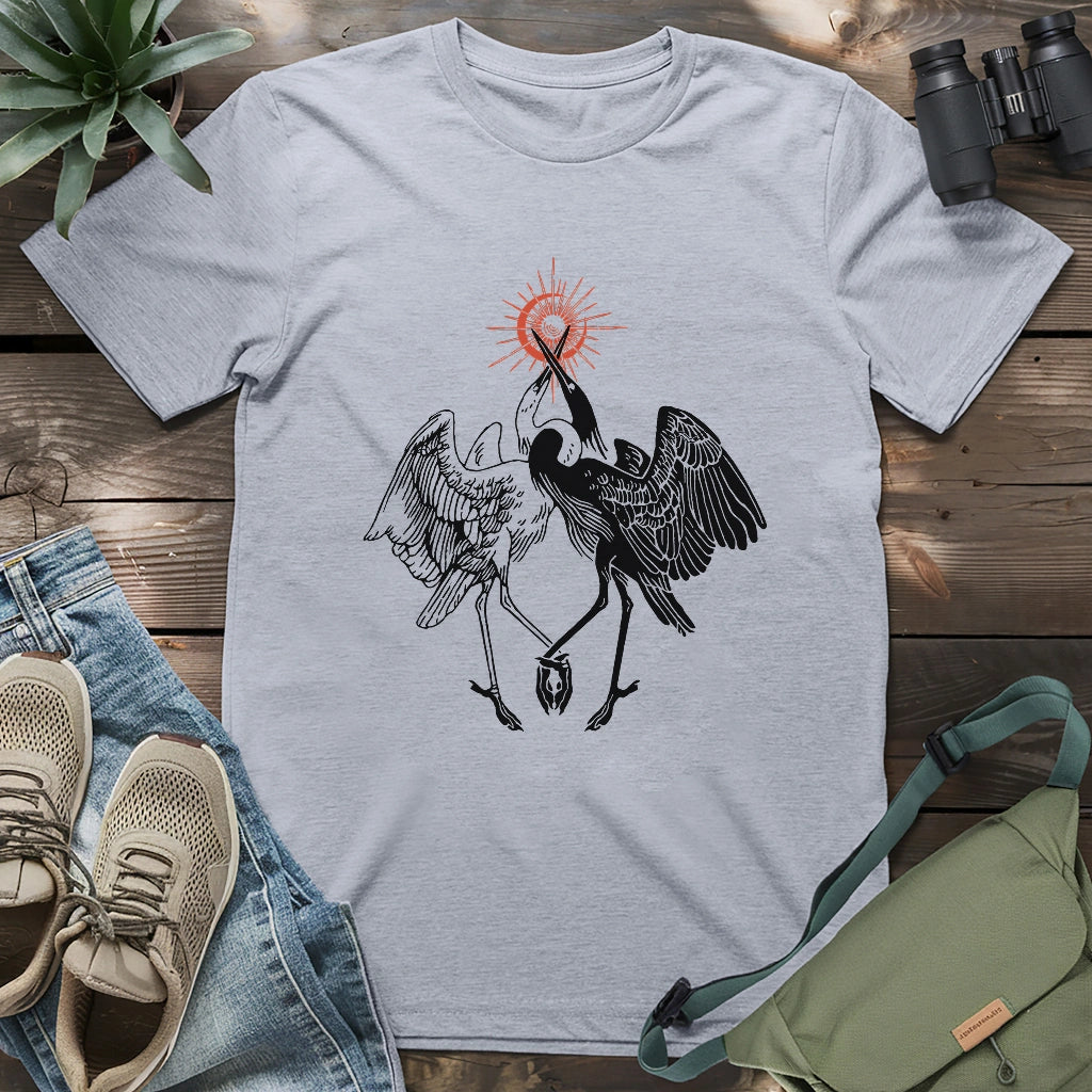 Solar Crane Duo T-shirt
