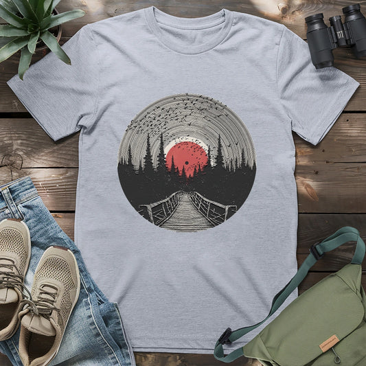 Vinyl Sunset Migration T-shirt
