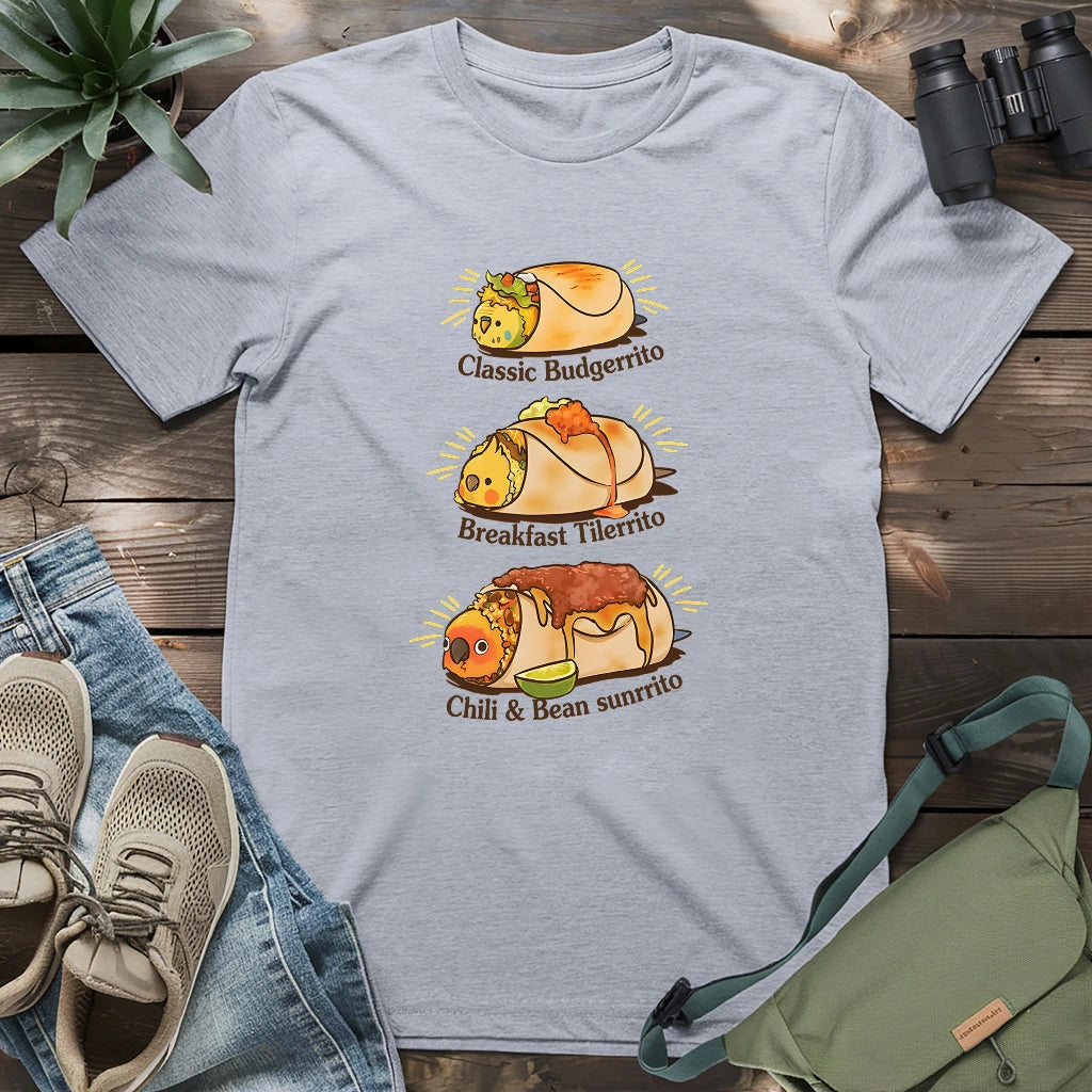 The Birdritos Trio T-shirt