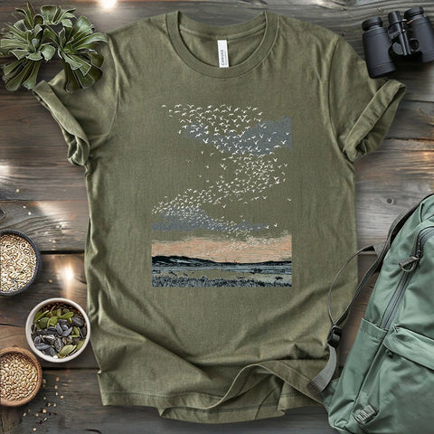 Migrating Wild Ducks T-shirt