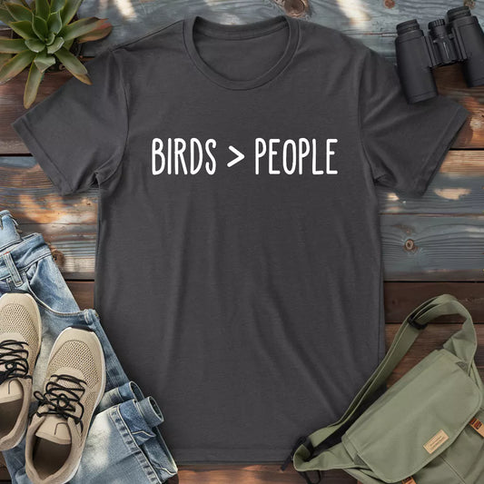 Birds Over People T-shirt