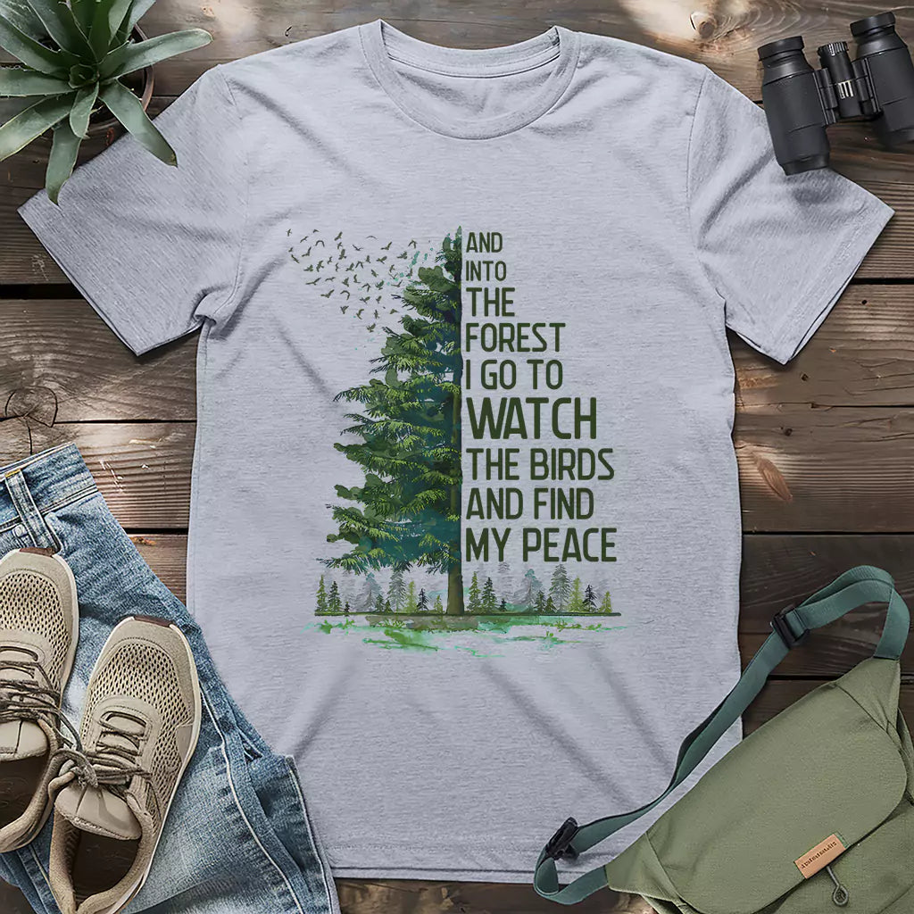 Birdwatching To Heal T-shirt