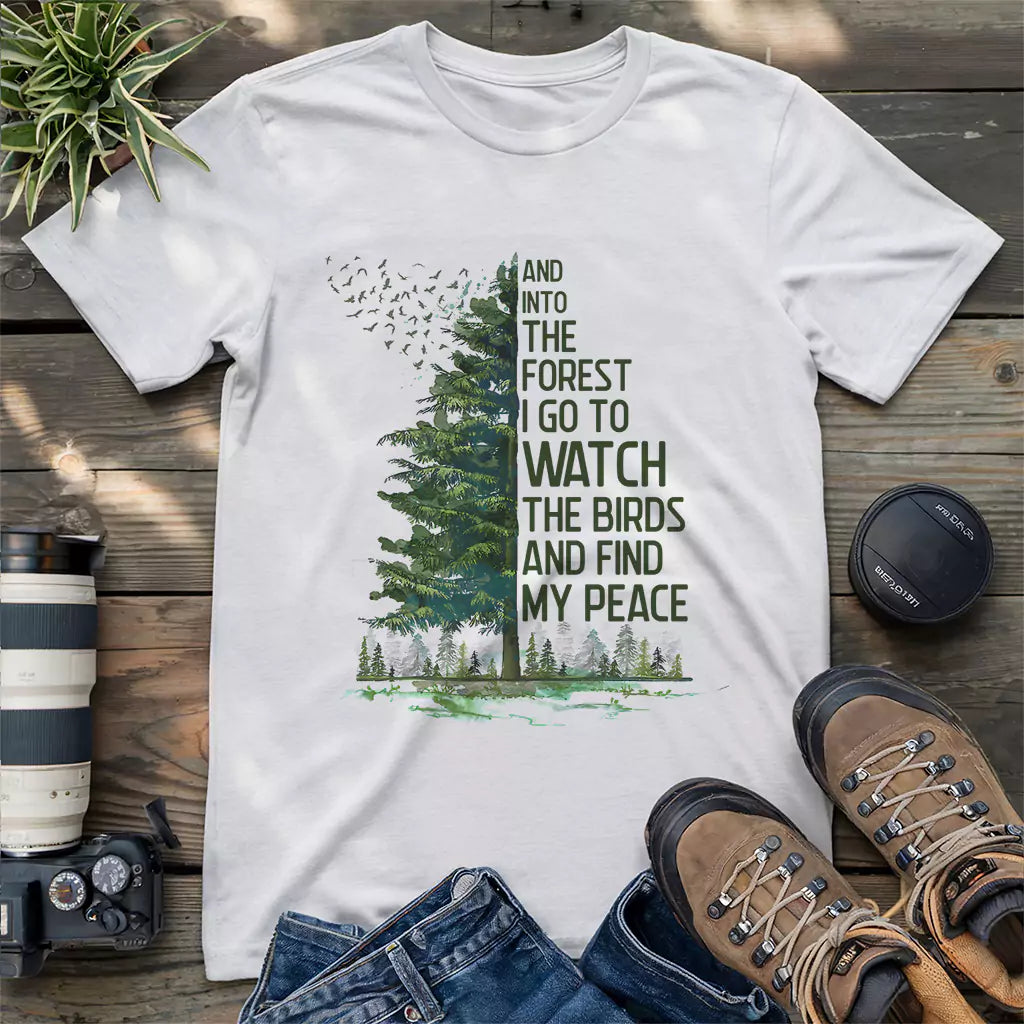 Birdwatching To Heal T-shirt