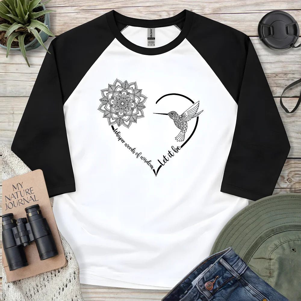 Let It Be 3/4 Sleeve T-shirt