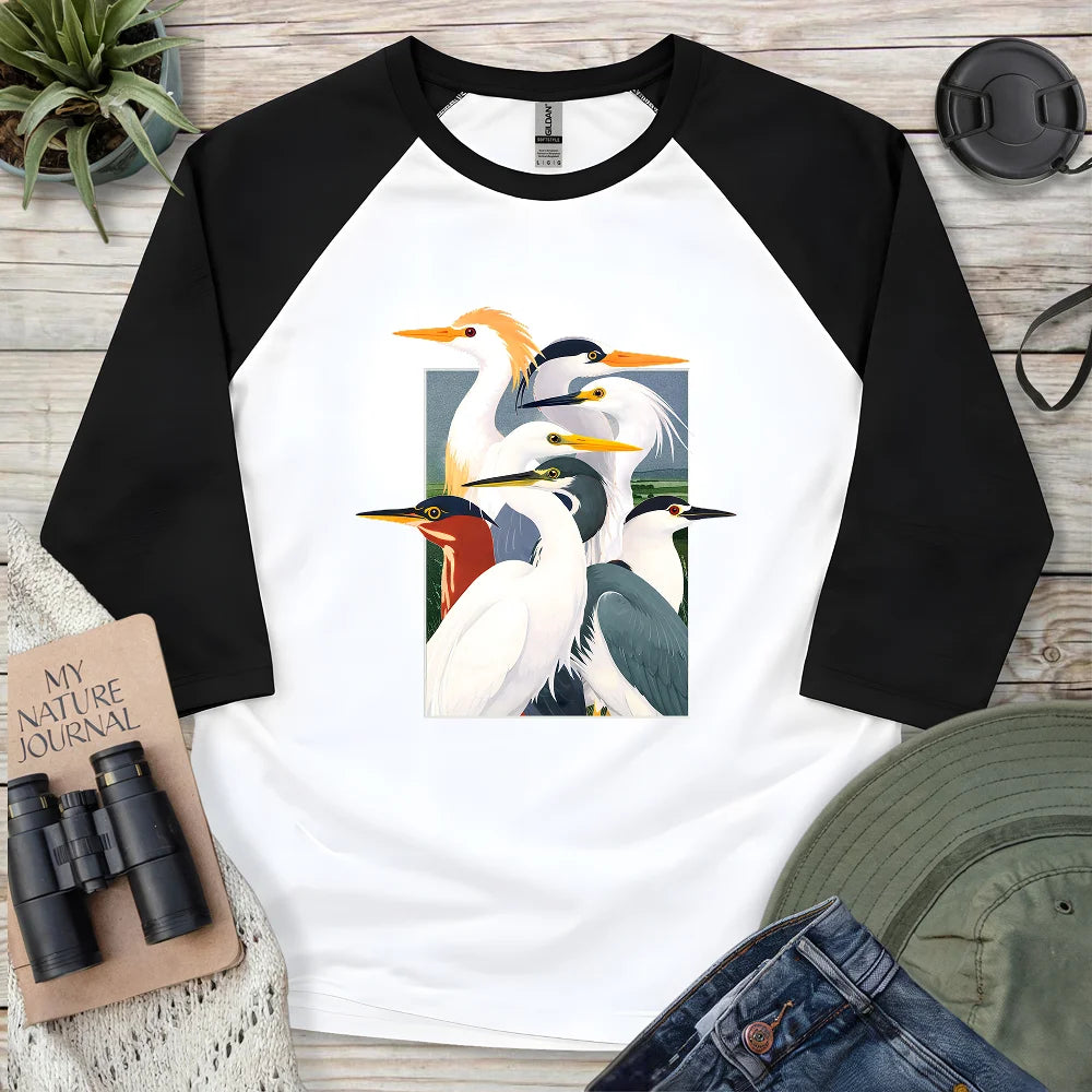 Wetland Assembly 3/4 Sleeve T-shirt