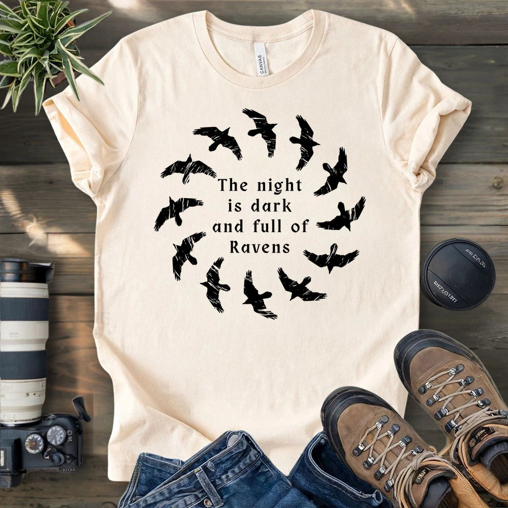 Night Full Of Ravens T-shirt