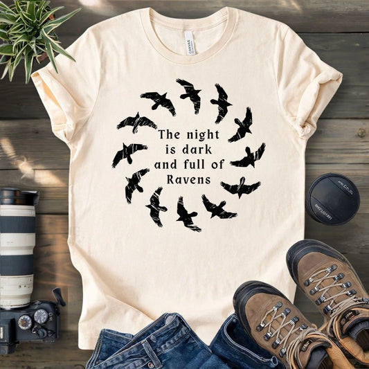 Night Full Of Ravens T-shirt