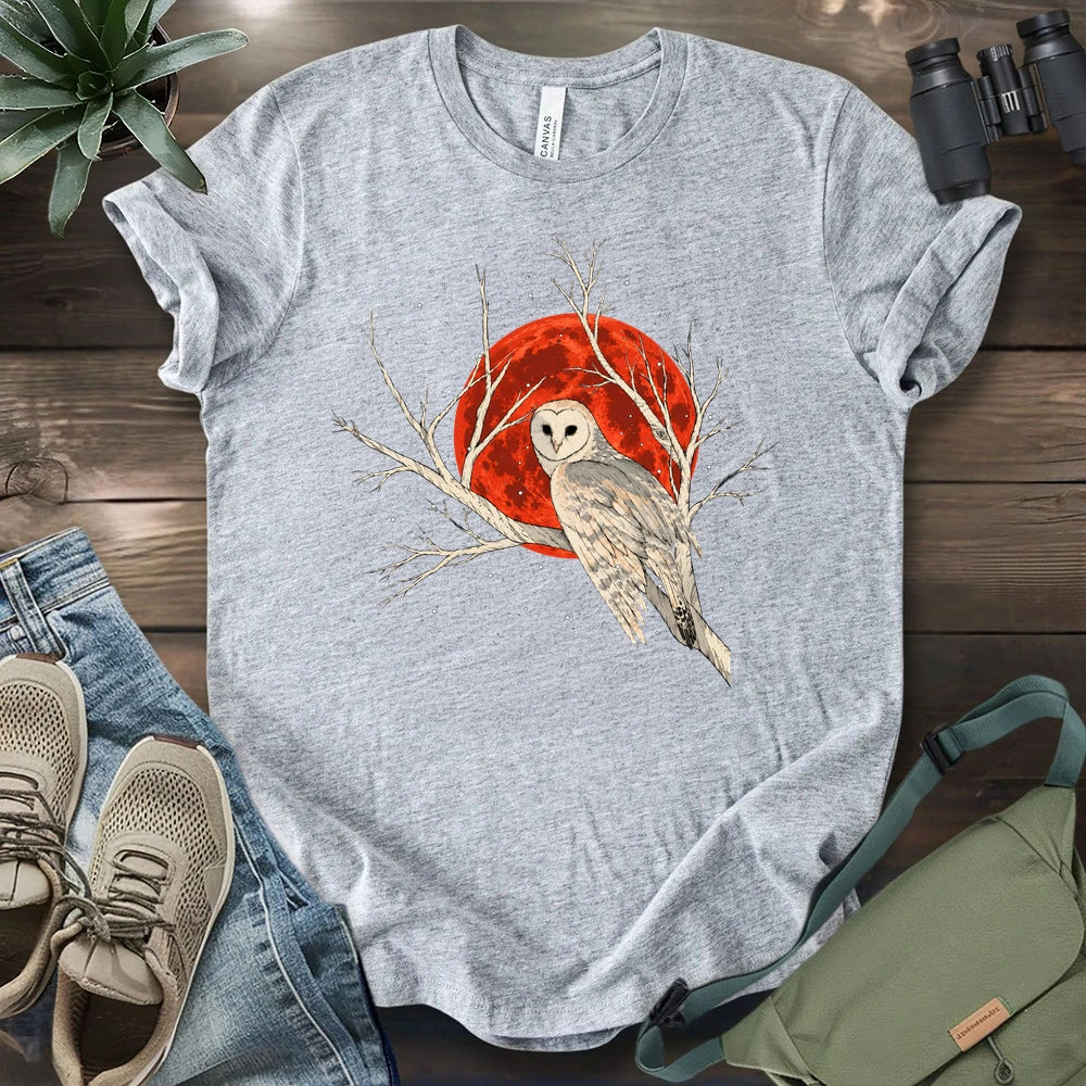 Blood Moon Owl T-shirt