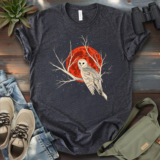 Blood Moon Owl T-shirt