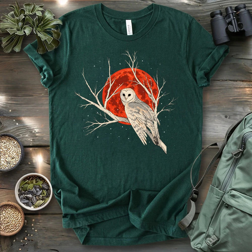 Blood Moon Owl T-shirt