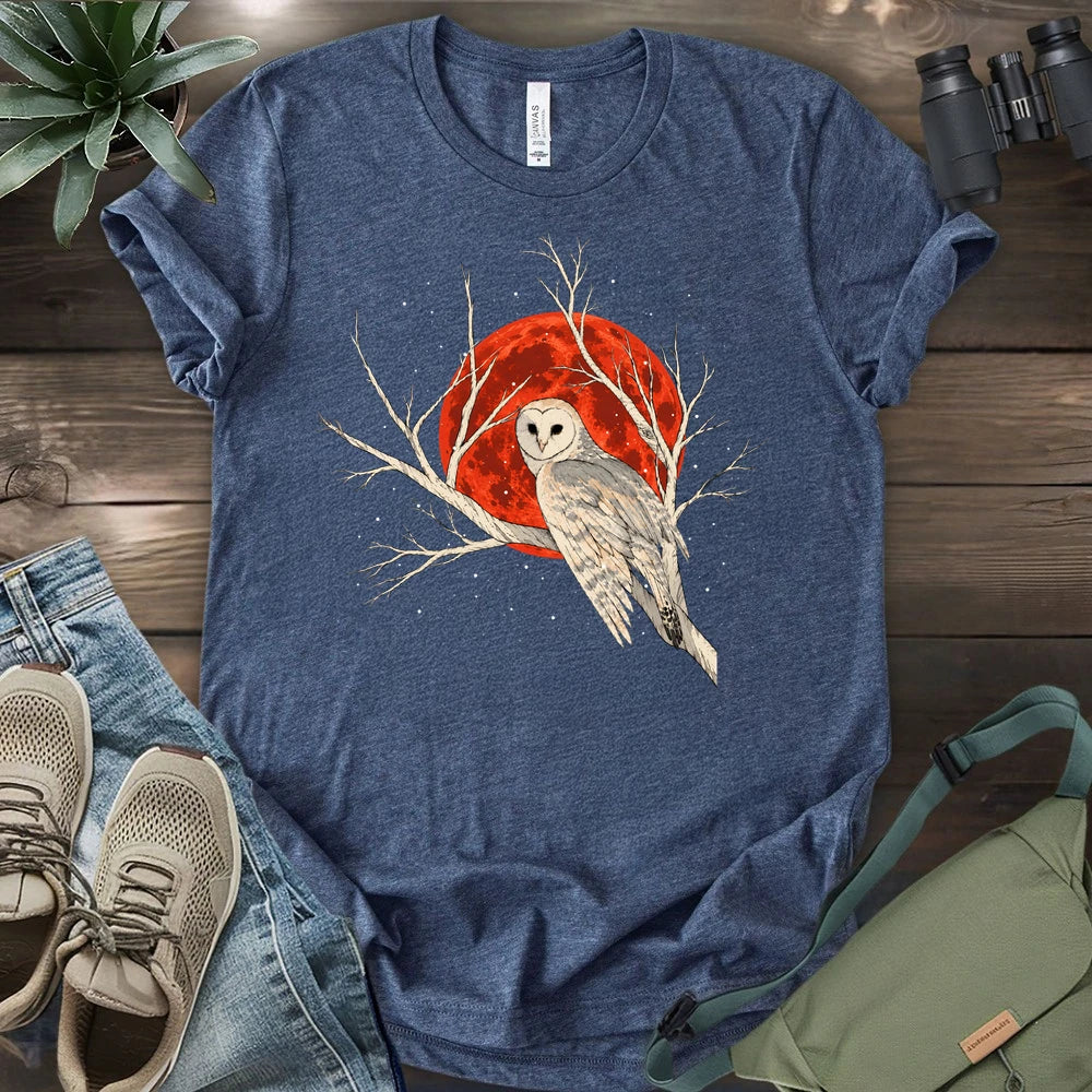 Blood Moon Owl T-shirt