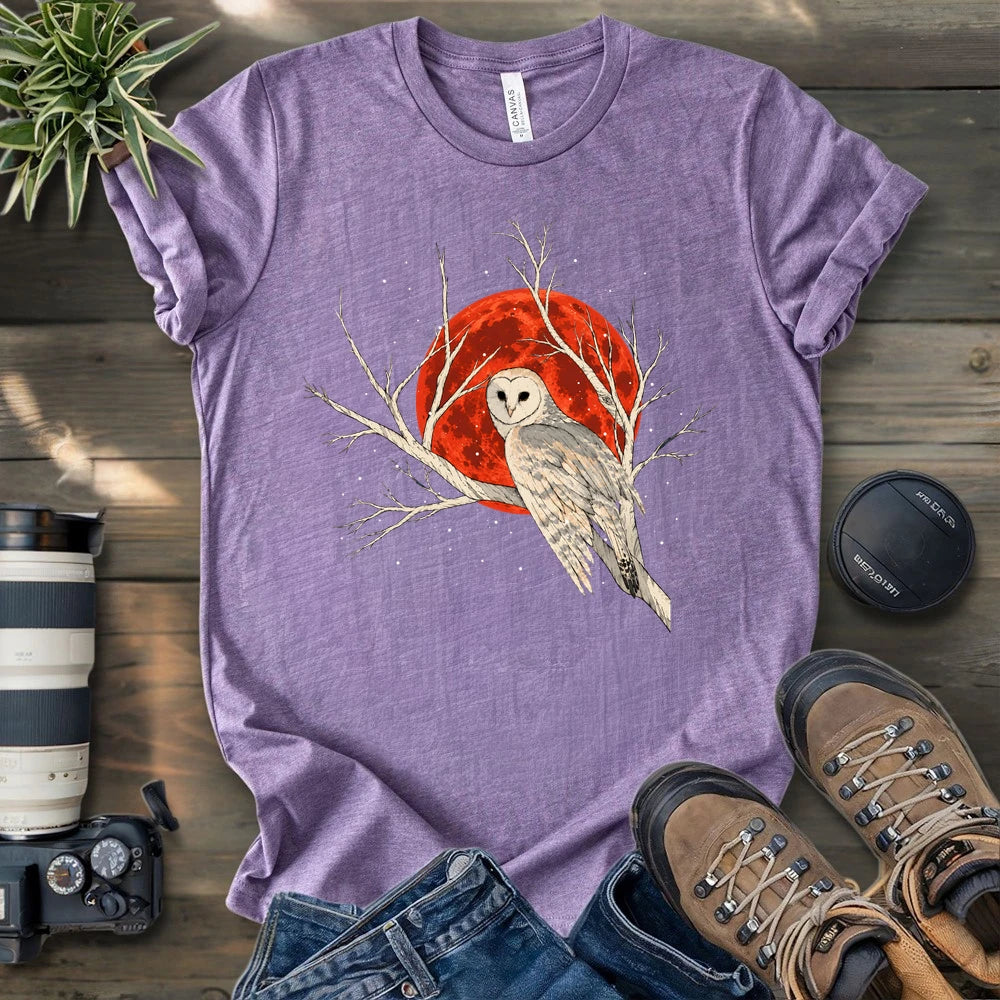 Blood Moon Owl T-shirt