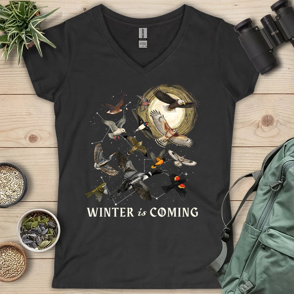 Winter Is Coming Lady V-neck