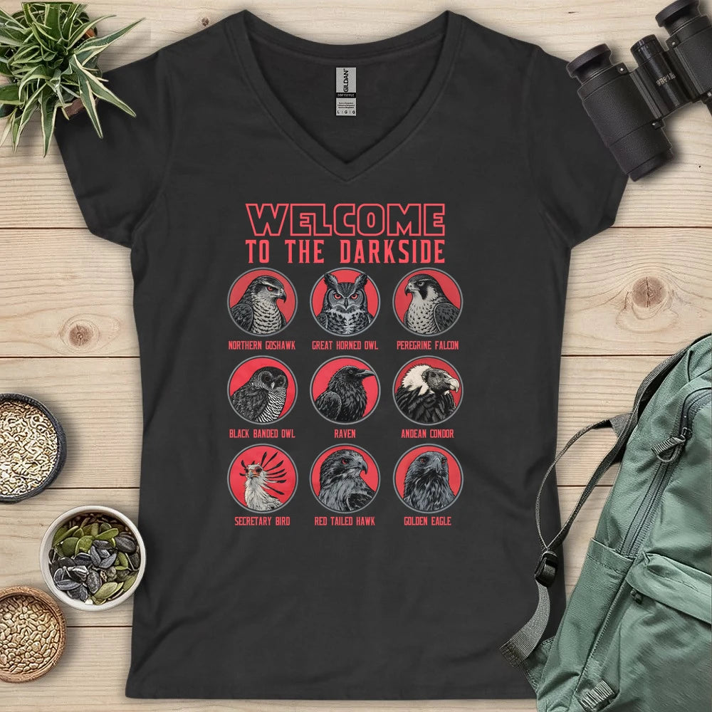 Welcome To The Dark Side Lady V-neck
