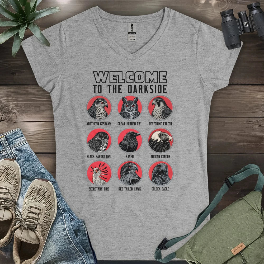 Welcome To The Dark Side Lady V-neck