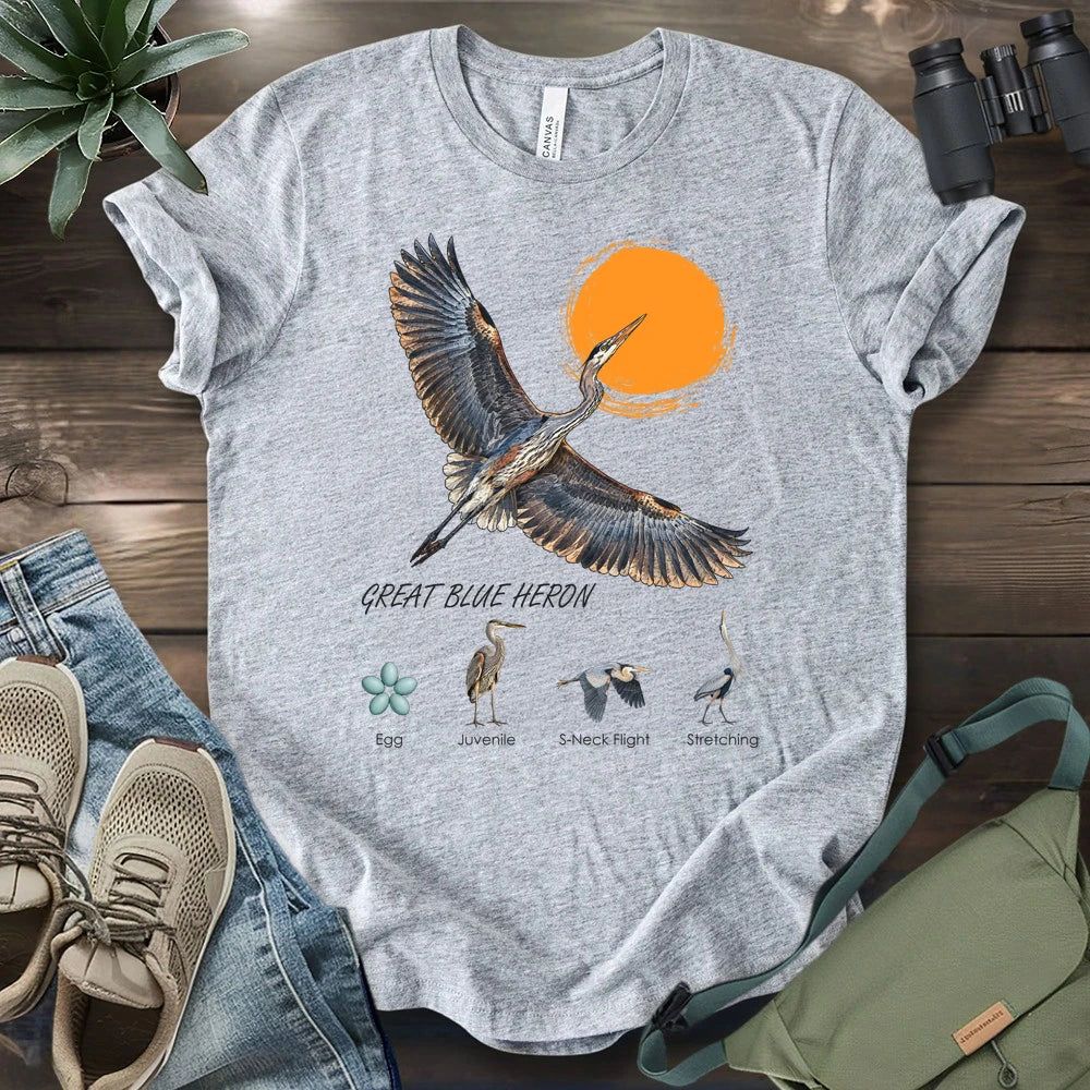 Great Blue Heron T-shirt