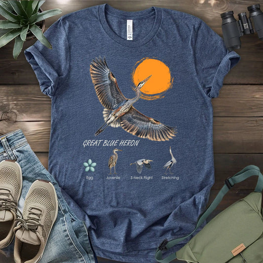 Great Blue Heron T-shirt