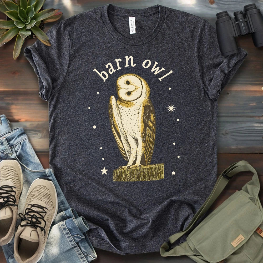Barn Owl Nightfall T-shirt
