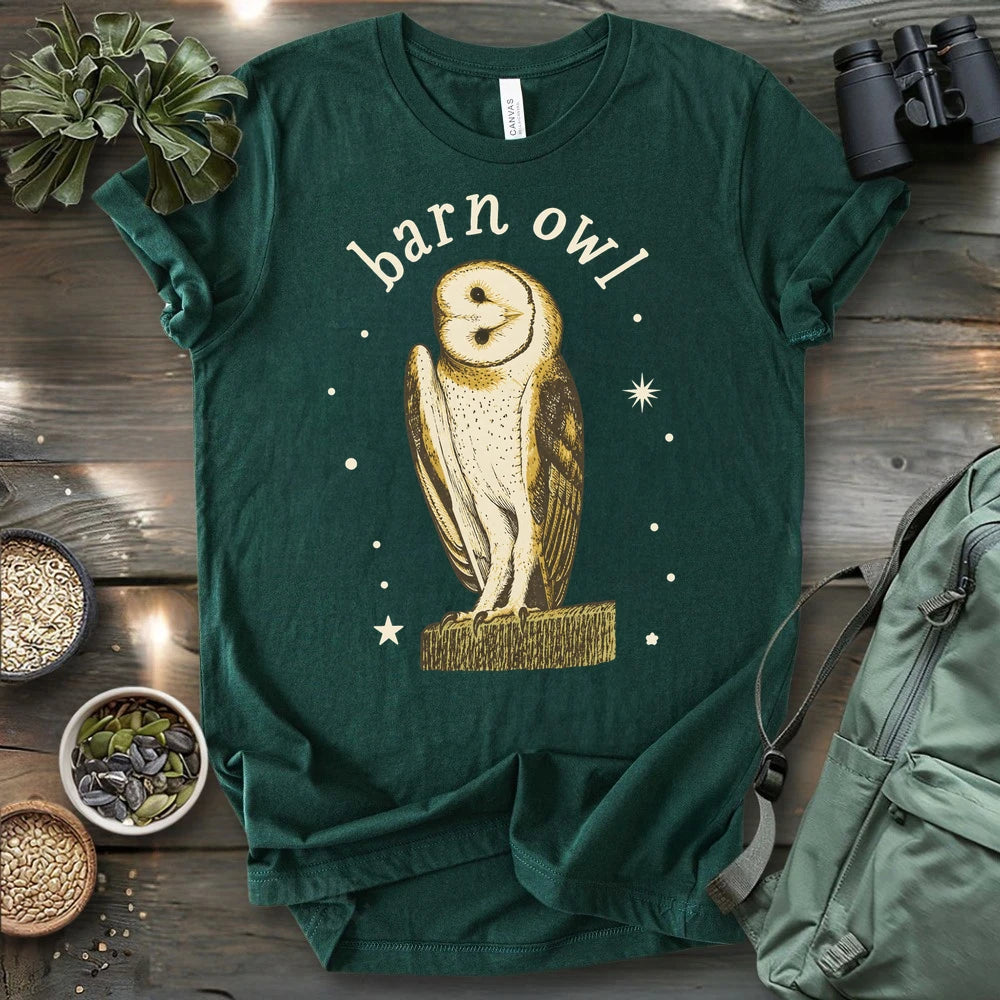Barn Owl Nightfall T-shirt