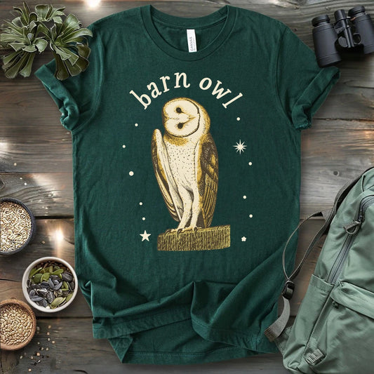 Barn Owl Nightfall T-shirt