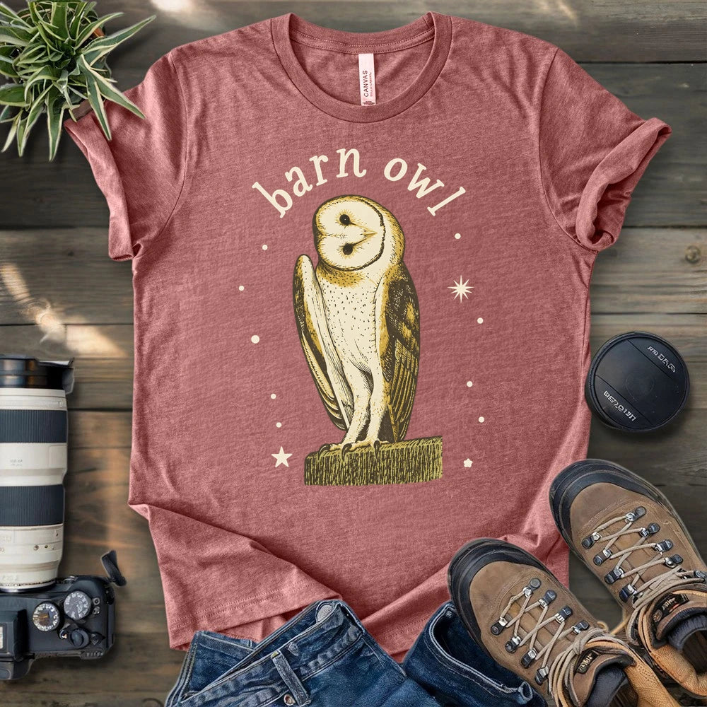 Barn Owl Nightfall T-shirt