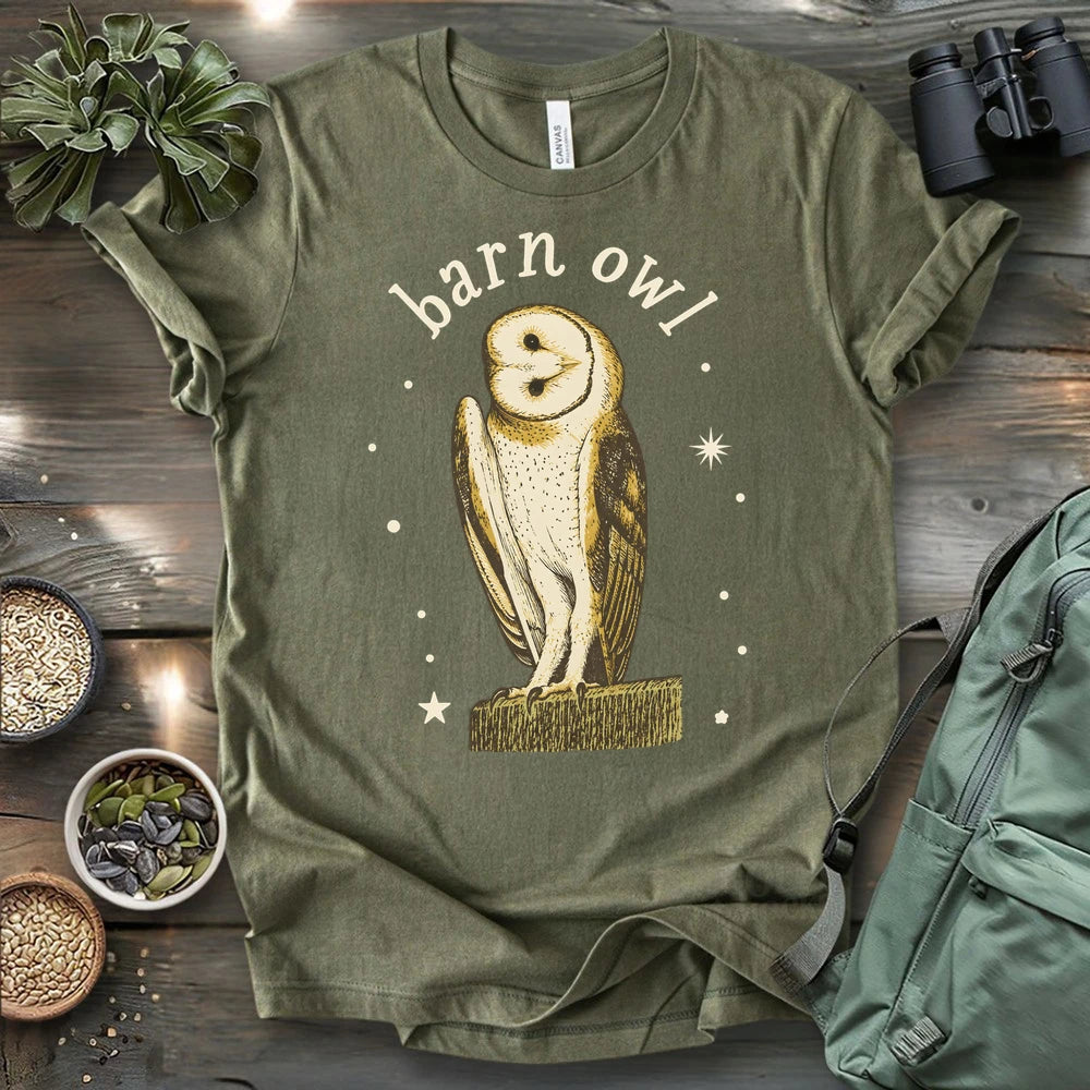 Barn Owl Nightfall T-shirt