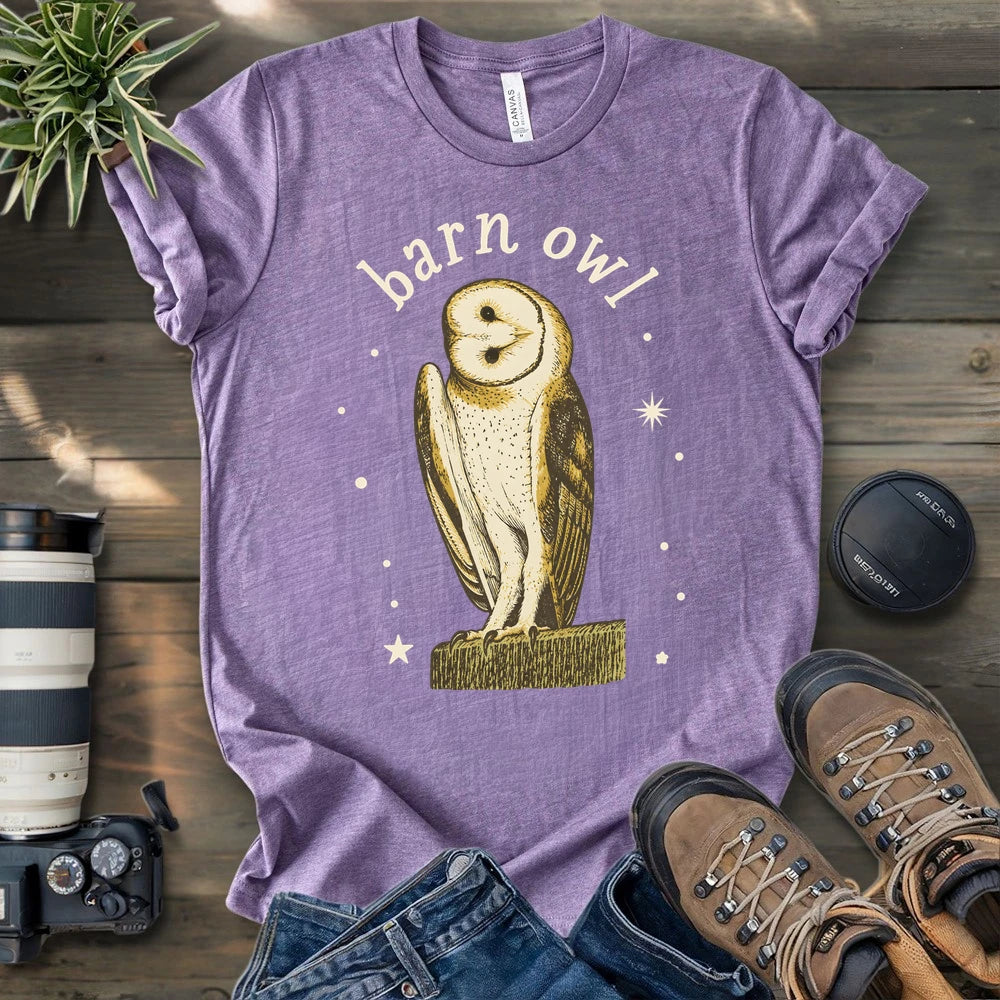 Barn Owl Nightfall T-shirt
