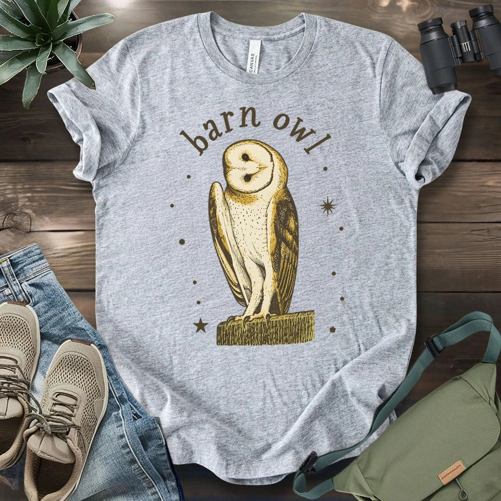 Barn Owl Nightfall T-shirt