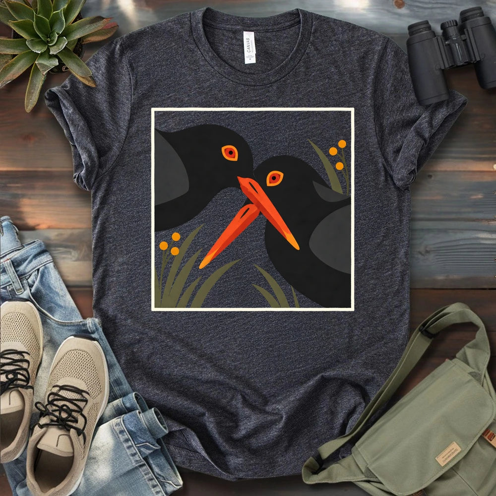 Oystercatcher Couple T-shirt