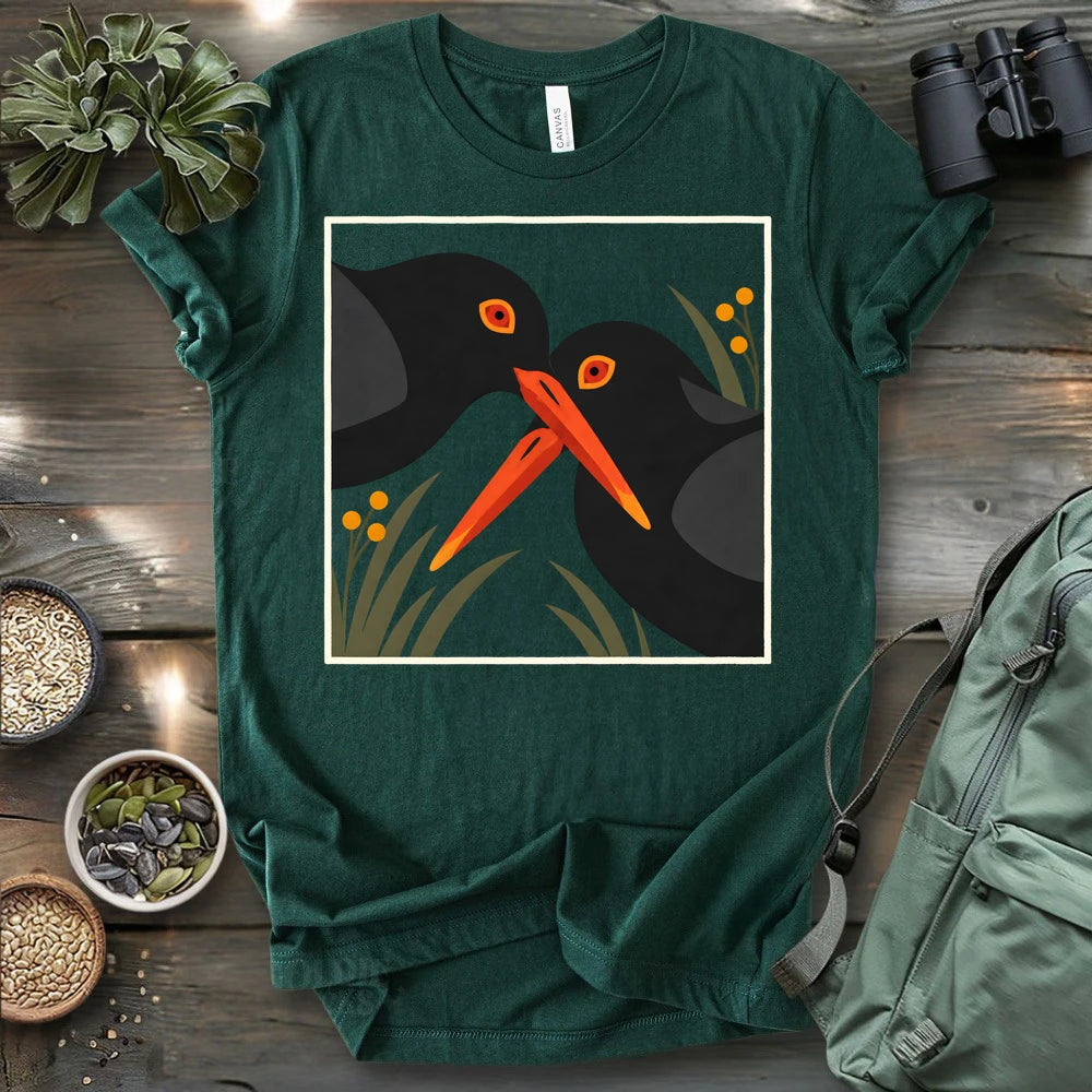 Oystercatcher Couple T-shirt
